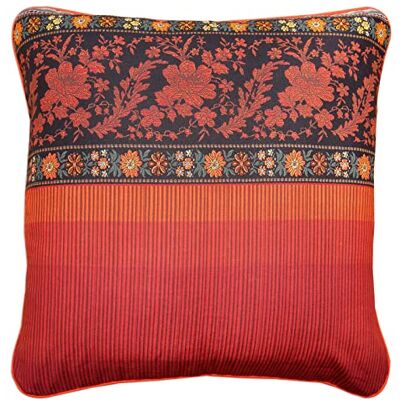 Bassetti Granfoulard Orosei R1 Funda de cojín (40 x 40 cm, 100% algodón, con Cremallera), Color Rojo Bassetti Granfoulard Orosei R1 Funda de cojín (40 x 40 cm, 100% algodón, con Cremallera), Color Rojo