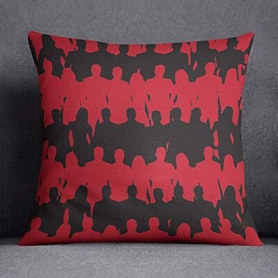 Questo Casa Funda de cojín Decorativa, Funda de cojín, decoración del hogar, para sofá, cafetería, tamaño: 45 x 45 cm, diseñada y Fabricada en Türkiye Questo Casa Funda de cojín Decorativa, Funda de cojín, decoración del hogar, para sofá, cafetería, tamaño: 45 x 45 cm, diseñada y Fabricada en Türkiye