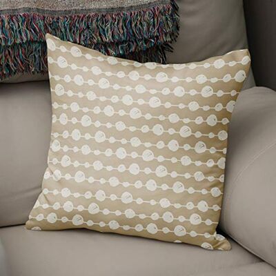 Bonamaison Fundas para Cojínes, Verde petróleo y Blanco Funda de Almohada Elegante y Suave para Sofá Coche Moderna Decoración del Hogar Habitación, 43x43 Cm Diseñado y Fabricado en Turquía Bonamaison Fundas para Cojínes, Verde petróleo y Blanco Funda de Almohada Elegante y Suave para Sofá Coche Moderna Decoración del Hogar Habitación, 43x43 Cm Diseñado y Fabricado en Turquía