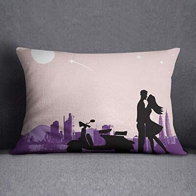 Questo Casa Funda de cojín Decorativa, Funda de cojín, decoración del hogar, para sofá, cafetería, tamaño: 35 x 50 cm, diseñada y Fabricada en Türkiye Questo Casa Funda de cojín Decorativa, Funda de cojín, decoración del hogar, para sofá, cafetería, tamaño: 35 x 50 cm, diseñada y Fabricada en Türkiye