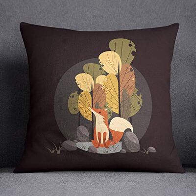 Questo Casa Funda de cojín Decorativa, Funda de cojín, decoración del hogar, para sofá, cafetería, tamaño: 45 x 45 cm, diseñada y Fabricada en Türkiye Questo Casa Funda de cojín Decorativa, Funda de cojín, decoración del hogar, para sofá, cafetería, tamaño: 45 x 45 cm, diseñada y Fabricada en Türkiye