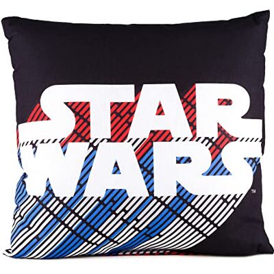 Disney Home Star Wars & Stormtrooper – Cojín Decorativo con Relleno y Cremallera – 40 x 40 cm – Cojín con Relleno, Gran cojín Decorativo para sofá, salón y Dormitorio – Cojín Suave Disney Home Star Wars & Stormtrooper – Cojín Decorativo con Relleno y Cremallera – 40 x 40 cm – Cojín con Relleno, Gran cojín Decorativo para sofá, salón y Dormitorio – Cojín Suave