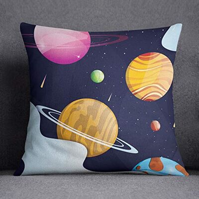 Questo Casa Funda de cojín Decorativa, Funda de cojín, decoración del hogar, para sofá, cafetería, tamaño: 45 x 45 cm, diseñada y Fabricada en Türkiye Questo Casa Funda de cojín Decorativa, Funda de cojín, decoración del hogar, para sofá, cafetería, tamaño: 45 x 45 cm, diseñada y Fabricada en Türkiye