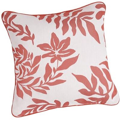 Linder – Cojín tapizado de Tela Upcyclé/Reciclado, Tejido y teñido en Francia, Estilo Natural, Acabado en Ribete – desenfundable – Color Naranja Terracota – Medidas 45 x 45 cm – Colección Amelie Linder – Cojín tapizado de Tela Upcyclé/Reciclado, Tejido y teñido en Francia, Estilo Natural, Acabado en Ribete – desenfundable – Color Naranja Terracota – Medidas 45 x 45 cm – Colección Amelie