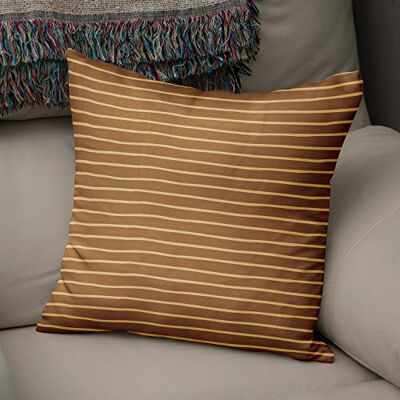 Bonamaison Fundas para Cojínes, Tonos Marrones Funda de Almohada Silla Oficina Cama Decorativa Moderna Decoración del Hogar Habitación, 43x43 Cm Diseñado y Fabricado en Turquía Bonamaison Fundas para Cojínes, Tonos Marrones Funda de Almohada Silla Oficina Cama Decorativa Moderna Decoración del Hogar Habitación, 43x43 Cm Diseñado y Fabricado en Turquía