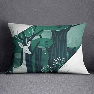 Questo Casa Funda de cojín Decorativa, Suave y cómoda, para el hogar, Coches, Oficina, sofá, Sala de Estar, Dormitorio, decoración de 35 x 50 cm, diseñada y Fabricada en Turquía Questo Casa Funda de cojín Decorativa, Suave y cómoda, para el hogar, Coches, Oficina, sofá, Sala de Estar, Dormitorio, decoración de 35 x 50 cm, diseñada y Fabricada en Turquía