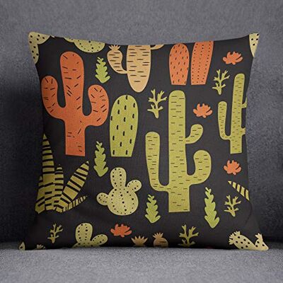 Questo Casa Funda de cojín Decorativa, Funda de cojín, decoración del hogar, para sofá, cafetería, tamaño: 45 x 45 cm, diseñada y Fabricada en Türkiye Questo Casa Funda de cojín Decorativa, Funda de cojín, decoración del hogar, para sofá, cafetería, tamaño: 45 x 45 cm, diseñada y Fabricada en Türkiye