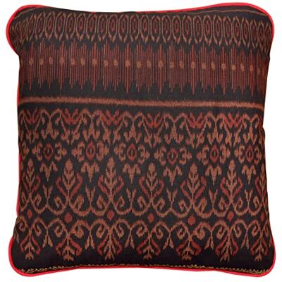 Bassetti Granfoulard Roccaraso R1 Funda de cojín (100% algodón, con Cremallera, 40 x 40 cm), Color Rojo Bassetti Granfoulard Roccaraso R1 Funda de cojín (100% algodón, con Cremallera, 40 x 40 cm), Color Rojo