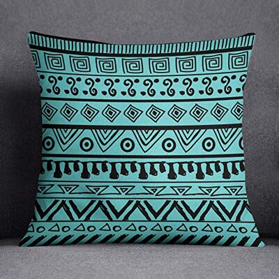 Questo Casa Funda de cojín Decorativa, Funda de cojín, decoración del hogar, para sofá, cafetería, tamaño: 45 x 45 cm, diseñada y Fabricada en Türkiye Questo Casa Funda de cojín Decorativa, Funda de cojín, decoración del hogar, para sofá, cafetería, tamaño: 45 x 45 cm, diseñada y Fabricada en Türkiye