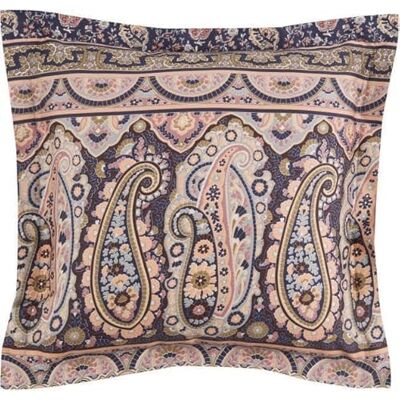 Bassetti Imperia 41 Funda de cojín (algodón mako satén, con Cremallera, 65 x 65 cm), Color Beige Bassetti Imperia 41 Funda de cojín (algodón mako satén, con Cremallera, 65 x 65 cm), Color Beige