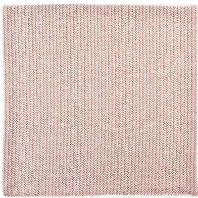 Linder Funda de cojín Natural con CBD, Tejido y teñido en Francia, diseño Chevron, Estilo Natural, Color Rojo ladrillo, Acabado con Cremallera, 51% algodón, 28% poliéster, 21% Lino, colección Relax Linder Funda de cojín Natural con CBD, Tejido y teñido en Francia, diseño Chevron, Estilo Natural, Color Rojo ladrillo, Acabado con Cremallera, 51% algodón, 28% poliéster, 21% Lino, colección Relax