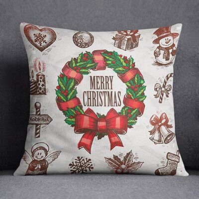 Questo Casa Funda de cojín Decorativa, Funda de cojín, decoración del hogar, para sofá, cafetería, tamaño: 45 x 45 cm, diseñada y Fabricada en Türkiye Questo Casa Funda de cojín Decorativa, Funda de cojín, decoración del hogar, para sofá, cafetería, tamaño: 45 x 45 cm, diseñada y Fabricada en Türkiye