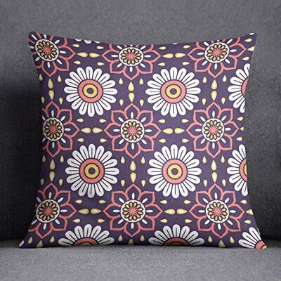 Questo Casa Funda de cojín Decorativa, Funda de cojín, decoración del hogar, para sofá, cafetería, tamaño: 45 x 45 cm, diseñada y Fabricada en Türkiye Questo Casa Funda de cojín Decorativa, Funda de cojín, decoración del hogar, para sofá, cafetería, tamaño: 45 x 45 cm, diseñada y Fabricada en Türkiye