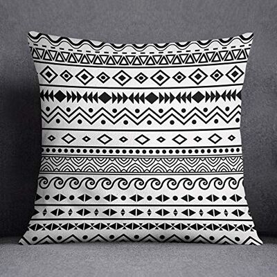 Questo Casa Funda de cojín Decorativa, Funda de cojín, decoración del hogar, para sofá, cafetería, tamaño: 45 x 45 cm, diseñada y Fabricada en Türkiye Questo Casa Funda de cojín Decorativa, Funda de cojín, decoración del hogar, para sofá, cafetería, tamaño: 45 x 45 cm, diseñada y Fabricada en Türkiye