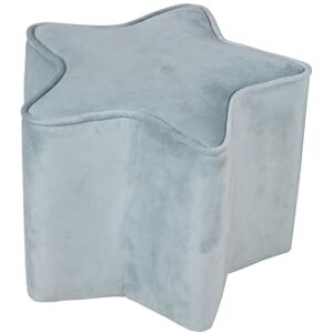 roba Baumann GmbH Lil Sofa Taburete infantil con forma de estrella (24 cm), color azul claro roba Baumann GmbH Lil Sofa Taburete infantil con forma de estrella (24 cm), color azul claro