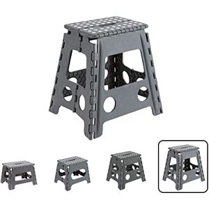 Arregui Taburete Plegable Cocina o Baño  Escalera Pequeña   Taburete Infantil   Banqueta   Escalón para Adultos y Niños (hasta 150Kg)   39 cm de Altura   Gris Arregui Taburete Plegable Cocina o Baño  Escalera Pequeña   Taburete Infantil   Banqueta   Escalón para Adultos y Niños (hasta 150Kg)   39 cm de Altura   Gris
