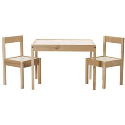 Ikea LATT Conjunto de Mesa para niños con 2 sillas Ikea LATT Conjunto de Mesa para niños con 2 sillas