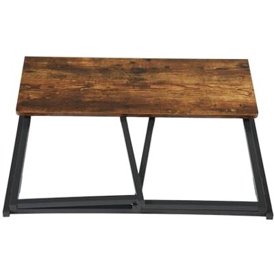 FurnitureR Escritorio de Ordenador Plegable, fácil de Transportar y Guardar, Compacto, fácil de Plegar y Mover, Ideal para salón o Espacio reducido, Vintage, 80 x 40 x 74 cm FurnitureR Escritorio de Ordenador Plegable, fácil de Transportar y Guardar, Compacto, fácil de Plegar y Mover, Ideal para salón o Espacio reducido, Vintage, 80 x 40 x 74 cm