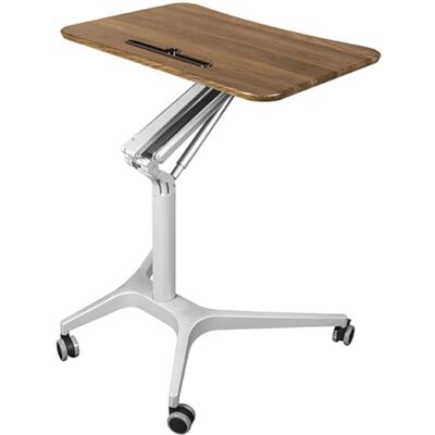 Generic Podio de pie, atril, escritorio móvil, estación de trabajo for portátil, altura ajustable con ruedas, ideal for restaurantes, iglesias, seminarios y escuelas.(A) Generic Podio de pie, atril, escritorio móvil, estación de trabajo for portátil, altura ajustable con ruedas, ideal for restaurantes, iglesias, seminarios y escuelas.(A)