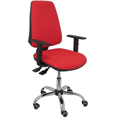 Piqueras y Crespo Silla Elche S 24 Horas Bali Rojo Lisboa, Color, 61x33x65 cm Piqueras y Crespo Silla Elche S 24 Horas Bali Rojo Lisboa, Color, 61x33x65 cm