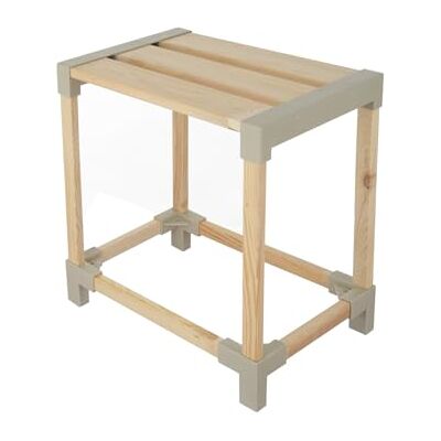 Genérico Taburete DE Madera CM38.5X43X25 Genérico Taburete DE Madera CM38.5X43X25