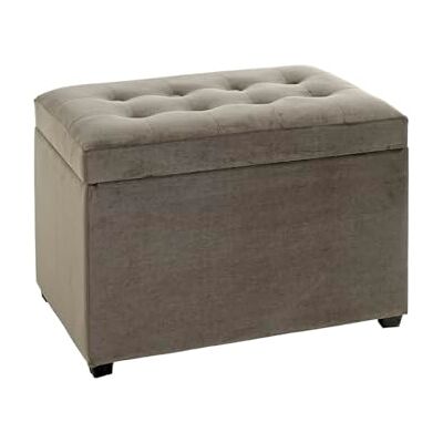 Banco de almacenamiento Haku - 52827 - Anthracita - Madera - 58 cm Banco de almacenamiento Haku - 52827 - Anthracita - Madera - 58 cm