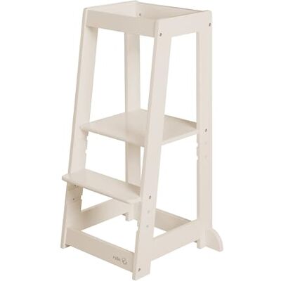 roba Torre Montessori "Monti Step" Taburete Seguro para Niños Ideal como Ayudante de Cocina Soporta hasta 80 kg Madera Certificada FSC Beige roba Torre Montessori "Monti Step" Taburete Seguro para Niños Ideal como Ayudante de Cocina Soporta hasta 80 kg Madera Certificada FSC Beige
