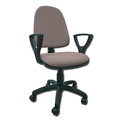 GIMA silla diseño, con reposabrazos, plástico gris (TN 041), 1 pieza GIMA silla diseño, con reposabrazos, plástico gris (TN 041), 1 pieza