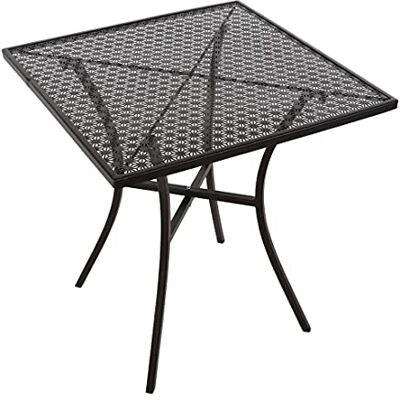 Bolero Mesa de bar, acero, diseño cuadrado, color negro Bolero Mesa de bar, acero, diseño cuadrado, color negro