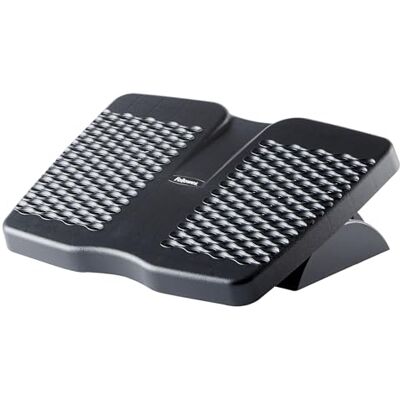 Fellowes Reposapiés, Negro, 33 x 45,2 x 9,5 cm Fellowes Reposapiés, Negro, 33 x 45,2 x 9,5 cm