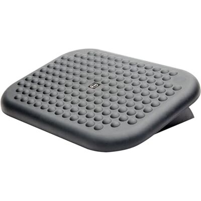 Fellowes Reposapiés Ergonómico para oficina Soporte para pies de inclinación ajustable, antideslizante y con efecto masaje, Negro Fellowes Reposapiés Ergonómico para oficina Soporte para pies de inclinación ajustable, antideslizante y con efecto masaje, Negro