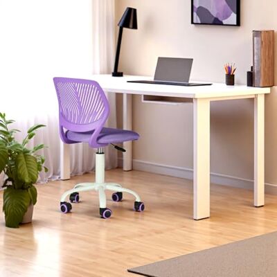 FurnitureR Taburete de Oficina, Altura Regulable, giratoria, rotación de 360 Grados, Funda de Tela, elevación de Gas, 130 kg, Ruedas de Poliuretano, Color Blanco FurnitureR Taburete de Oficina, Altura Regulable, giratoria, rotación de 360 Grados, Funda de Tela, elevación de Gas, 130 kg, Ruedas de Poliuretano, Color Blanco