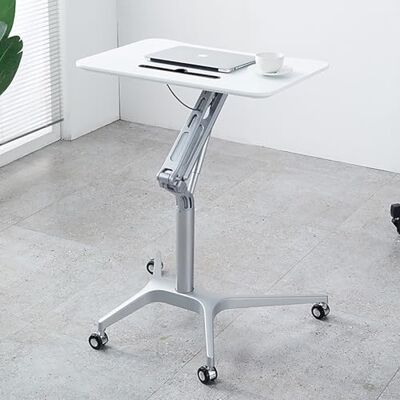 Generic Podio de pie, atril, escritorio móvil, estación de trabajo for portátil, altura ajustable con ruedas, ideal for restaurantes, iglesias, seminarios y escuelas.(B) Generic Podio de pie, atril, escritorio móvil, estación de trabajo for portátil, altura ajustable con ruedas, ideal for restaurantes, iglesias, seminarios y escuelas.(B)