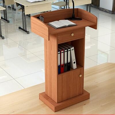 Generic Atril de madera con almacenamiento, atril de pie for hablar, atriles y podios profesionales, for iglesias, oficinas, escuelas, conferencias, restaurantes y reuniones.(F) Generic Atril de madera con almacenamiento, atril de pie for hablar, atriles y podios profesionales, for iglesias, oficinas, escuelas, conferencias, restaurantes y reuniones.(F)