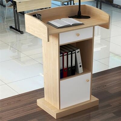 Generic Atril de madera con almacenamiento, atril de pie for hablar, atriles y podios profesionales, for iglesias, oficinas, escuelas, conferencias, restaurantes y reuniones.(E) Generic Atril de madera con almacenamiento, atril de pie for hablar, atriles y podios profesionales, for iglesias, oficinas, escuelas, conferencias, restaurantes y reuniones.(E)