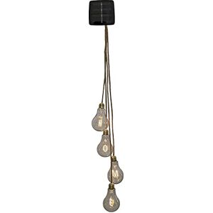 LUMI JARDIN Lámpara de techo solar (150 cm), color blanco cálido LUMI JARDIN Lámpara de techo solar (150 cm), color blanco cálido