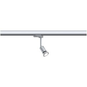 Paulmann ProRail3-Foco GU10, máx. 10 W 230 V Plateado, Sistema de rieles de Techo Cromado, Metal y plástico, Plata, Cromo Paulmann ProRail3-Foco GU10, máx. 10 W 230 V Plateado, Sistema de rieles de Techo Cromado, Metal y plástico, Plata, Cromo