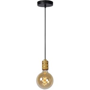 LUCIDE JOVA Lámpara colgante Ø 12 cm 1xE27 Oro mate/Latón LUCIDE JOVA Lámpara colgante Ø 12 cm 1xE27 Oro mate/Latón