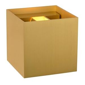 LUCIDE XIO Lámpara de pared LED Regul. G9-1x4W 2700K Ángulo de haz ajustable Oro mate/Latón LUCIDE XIO Lámpara de pared LED Regul. G9-1x4W 2700K Ángulo de haz ajustable Oro mate/Latón