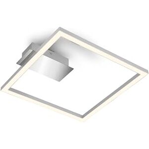 Lámpara de Techo LED Briloner - Moderna, Blanco Cálido, Cromo Mate Lámpara de Techo LED Briloner - Moderna, Blanco Cálido, Cromo Mate