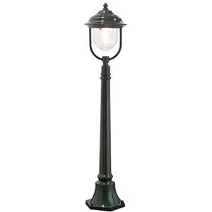 Konstsmide Konst Smide Parma Lámpara de pie (24 x 24 x 118 cm, 1 Bombilla de 75 W no incluida, IP43, Aluminio Pintado), Color Verde Konstsmide Konst Smide Parma Lámpara de pie (24 x 24 x 118 cm, 1 Bombilla de 75 W no incluida, IP43, Aluminio Pintado), Color Verde