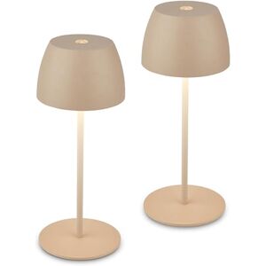 Briloner Accu Lamp - Lámpara de mesa LED pequeña - Blanco cálido 2700K Briloner Accu Lamp - Lámpara de mesa LED pequeña - Blanco cálido 2700K