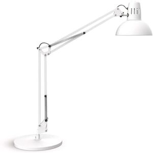 MAUL lampara escritorio study Lampara LED con soporte ajustable con brazo articulado para escritorio Elegante lampara de mesa metálica LED Exclusiva fuente de luz LED Blanco MAUL lampara escritorio study Lampara LED con soporte ajustable con brazo articulado para escritorio Elegante lampara de mesa metálica LED Exclusiva fuente de luz LED Blanco