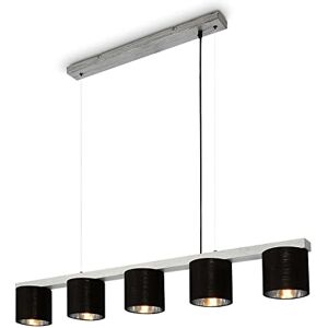 BRILONER Plata Antigua 136cm Lámpara de Techo - Lámpara de Techo BRILONER Plata Antigua 136cm Lámpara de Techo - Lámpara de Techo
