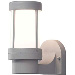 Konstsmide Siena Lámpara de Pared (10,5 x 19 x 23,5 cm, 1 Bombilla E27 de 60 W no incluida, IP44, Aluminio Pintado), Color Gris Konstsmide Siena Lámpara de Pared (10,5 x 19 x 23,5 cm, 1 Bombilla E27 de 60 W no incluida, IP44, Aluminio Pintado), Color Gris