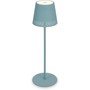 Briloner Lámpara de Mesa LED A Pilas 2 en 1, Regulable, Táctil, Luz Móvil para Exteriores, Inalámbrica, Azul Paloma Briloner Lámpara de Mesa LED A Pilas 2 en 1, Regulable, Táctil, Luz Móvil para Exteriores, Inalámbrica, Azul Paloma