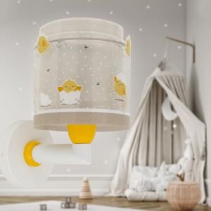 Dalber Lámpara aplique de pared infantil Baby Chick Pollito animales, , E27 Dalber Lámpara aplique de pared infantil Baby Chick Pollito animales, , E27