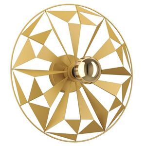 Eglo lámpara de techo Castanuelo, lámpara de pared de 1 llama elegante en oro, retro, lámpara de techo de metal, lámpara de salón geométrica, lámpara de dormitorio E27, diámetro 42,5 cm Eglo lámpara de techo Castanuelo, lámpara de pared de 1 llama elegante en oro, retro, lámpara de techo de metal, lámpara de salón geométrica, lámpara de dormitorio E27, diámetro 42,5 cm