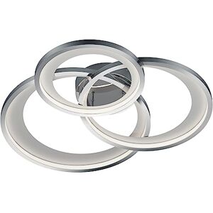 TRIO , Plafón, Granada incl. 1 x LED,SMD,36,0 Watt,3000K,4300 Lm. Cuerpo: Metal, Cromo A:71,5cm, L:63,0cm, A:10,5cm Regulable mediante interruptor,IP20 TRIO , Plafón, Granada incl. 1 x LED,SMD,36,0 Watt,3000K,4300 Lm. Cuerpo: Metal, Cromo A:71,5cm, L:63,0cm, A:10,5cm Regulable mediante interruptor,IP20