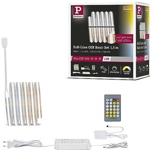 Paulmann MaxLED 500 LED Strip Full-Line COB 1,5m 10W 600lm/m 640 LED/m blanco ajustable 25VA cinta de LED ampliable Paulmann MaxLED 500 LED Strip Full-Line COB 1,5m 10W 600lm/m 640 LED/m blanco ajustable 25VA cinta de LED ampliable